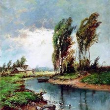 Схема вышивки «перед грозой»