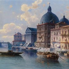 Схема вышивки «Венеция Карла Кауфмана.»