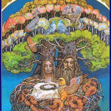 Схема вышивки «мировое древо»