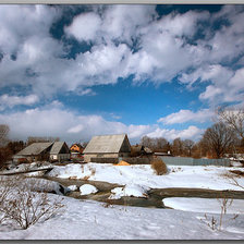 Схема вышивки «весна»
