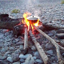 УЖИН В ПОХОДЕ