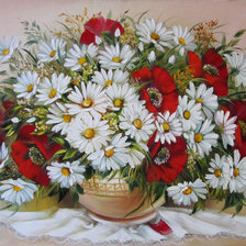 Схема вышивки «цветы6»