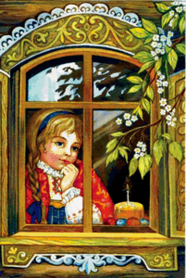 у окна - женский образ - предпросмотр