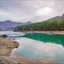 Схема вышивки «пейзаж»
