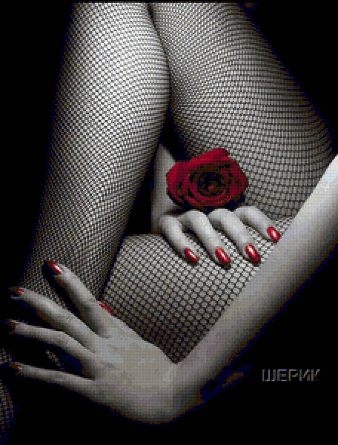 Девушка - цветок, роза, девушка - предпросмотр