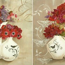 Схема вышивки «Цветочное настроение»