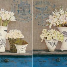 Схема вышивки «винтаж.»