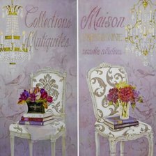 Схема вышивки «винтаж.»