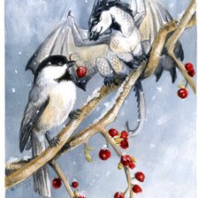 Схема вышивки «Сказочные персонажи художницы Heather Bruton»