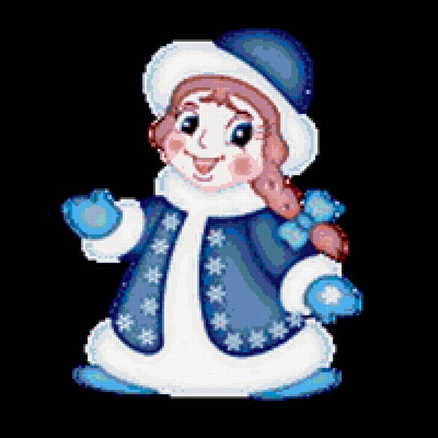 снегурочка - снегурочка, новый год, дети, для детей, детям - предпросмотр