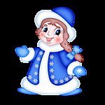 Схема вышивки «снегурочка»