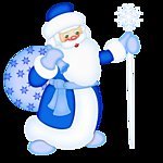 Схема вышивки «дед мороз»