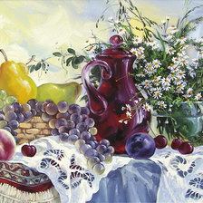 Схема вышивки «натюрморд»