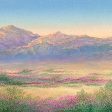 Схема вышивки «Пейзаж»