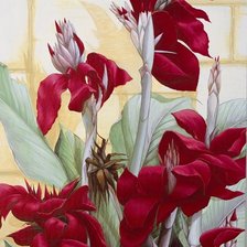 Схема вышивки «Цветы»