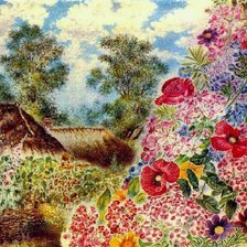 Схема вышивки «Пейзаж»