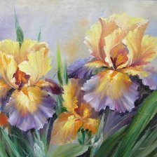 Схема вышивки «Цветы»