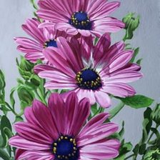 Схема вышивки «Цветы»