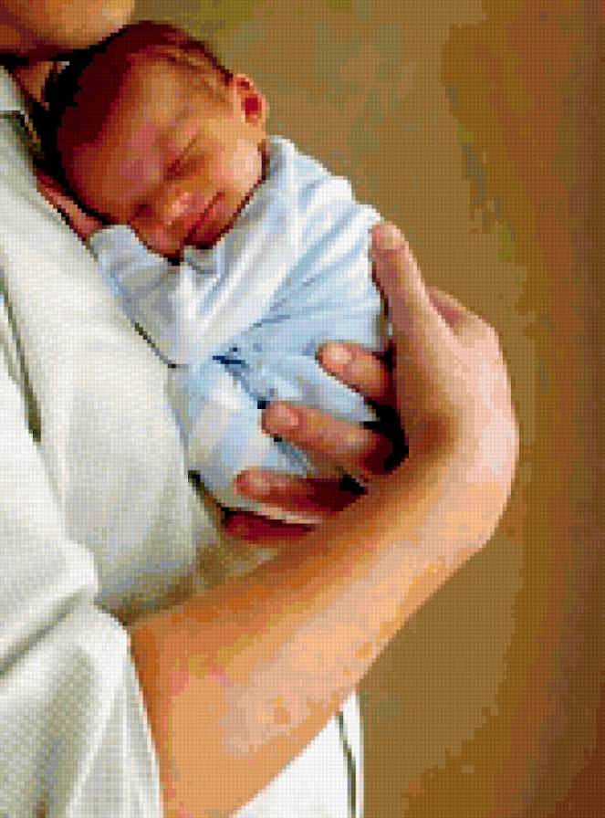 Младенец - малыш, мама, младенец, дети, объятия - предпросмотр