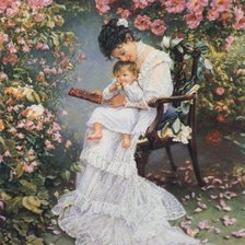 Схема вышивки «Sandra Kuck "mother's touch"»
