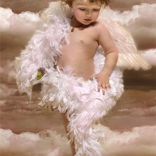 Схема вышивки «Ангелочек»