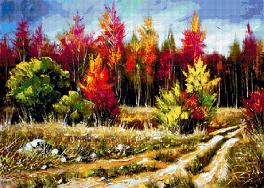 пейзаж - картина - предпросмотр