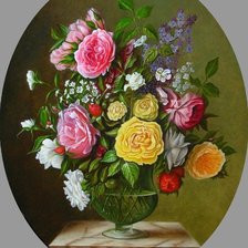 Схема вышивки «букет»