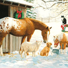 Схема вышивки «картина»