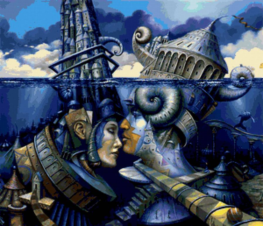 под водой - любовь, пара, море - предпросмотр