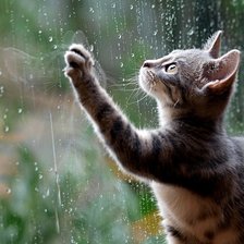 Схема вышивки «кот»