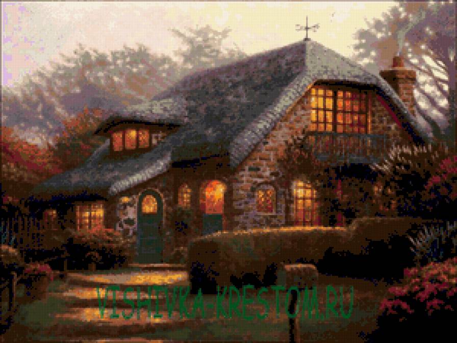 Домик мечты Томаса Кинкейда - домик, кинкейд - предпросмотр