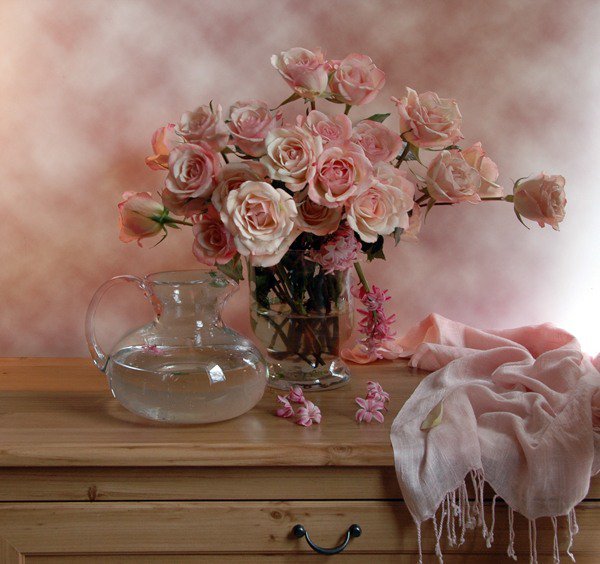 РОЗОВОЕ ОЧАРОВАНИЕ - цветы - оригинал