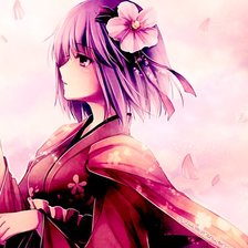 Схема вышивки «аниме»