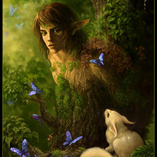 Схема вышивки «Эльф»