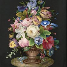 Схема вышивки «букет»