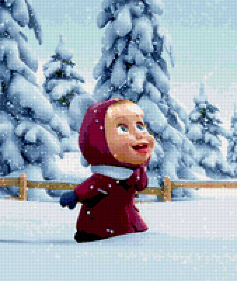 Маша - маша и медведь, детские, мульты - предпросмотр