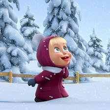 Схема вышивки «Маша»