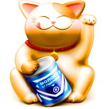 Схема вышивки «манеки - неко 1»