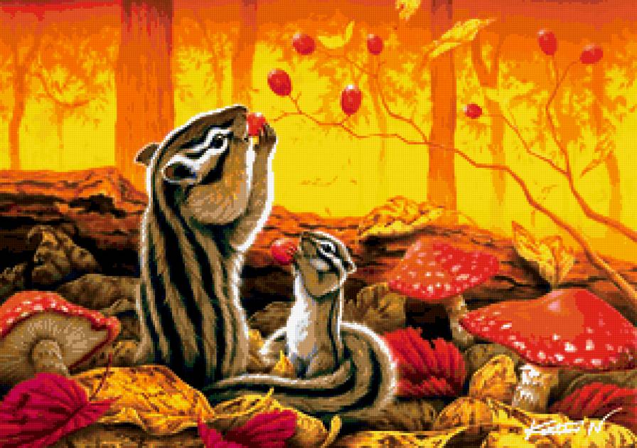 бурундуки - предпросмотр