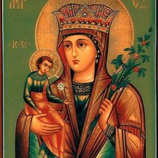 Схема вышивки «Изображение иконы Неувядаемый Цвет»