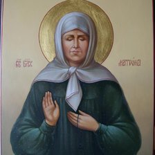 Схема вышивки «Матрона Московская, блж.»