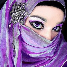 Схема вышивки «Женщина востока»