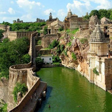 Схема вышивки «пейзаж»