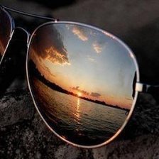 Схема вышивки «Очки»