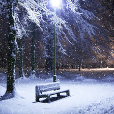 Схема вышивки «Тихий вечер»