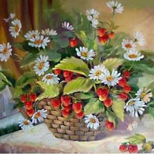 Схема вышивки «Цветы»