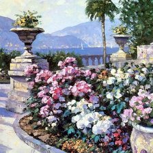 Схема вышивки «Пейзаж»