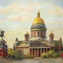 Схема вышивки «Петербург»