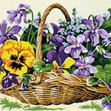 Схема вышивки «Цветы»