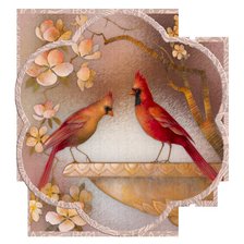 Схема вышивки «Птички»